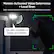 Motion-Activated Voice Deterrence + Loud Siren: Deter unwanted guests with a built-in 105 dB speaker and siren. Person Detected: You are currently being recorded.
