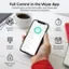 Full Control in the Wyze App:

* Control every action from within your Wyze app *Bluetooth connection required
5 Keyless Entry:
- Create Codes
- Front Door Locked History
- Locked Mercual Zena
- Unlocked Today
- Checked-Pingerprine
- Locked Manaal
- Unlocked-Manuel
- Locked Manaal
- Locked Fingerprien IRAH
- Enched Code DEPH TES6AH
- View History
17 Set Access Schedules
- Auto-Lock Timers