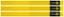 Alt View 1. Wrap-It Storage - Quick-Straps - 12-inch (3-Pack) - Weatherproof Hook and Loop Strap - Yellow.