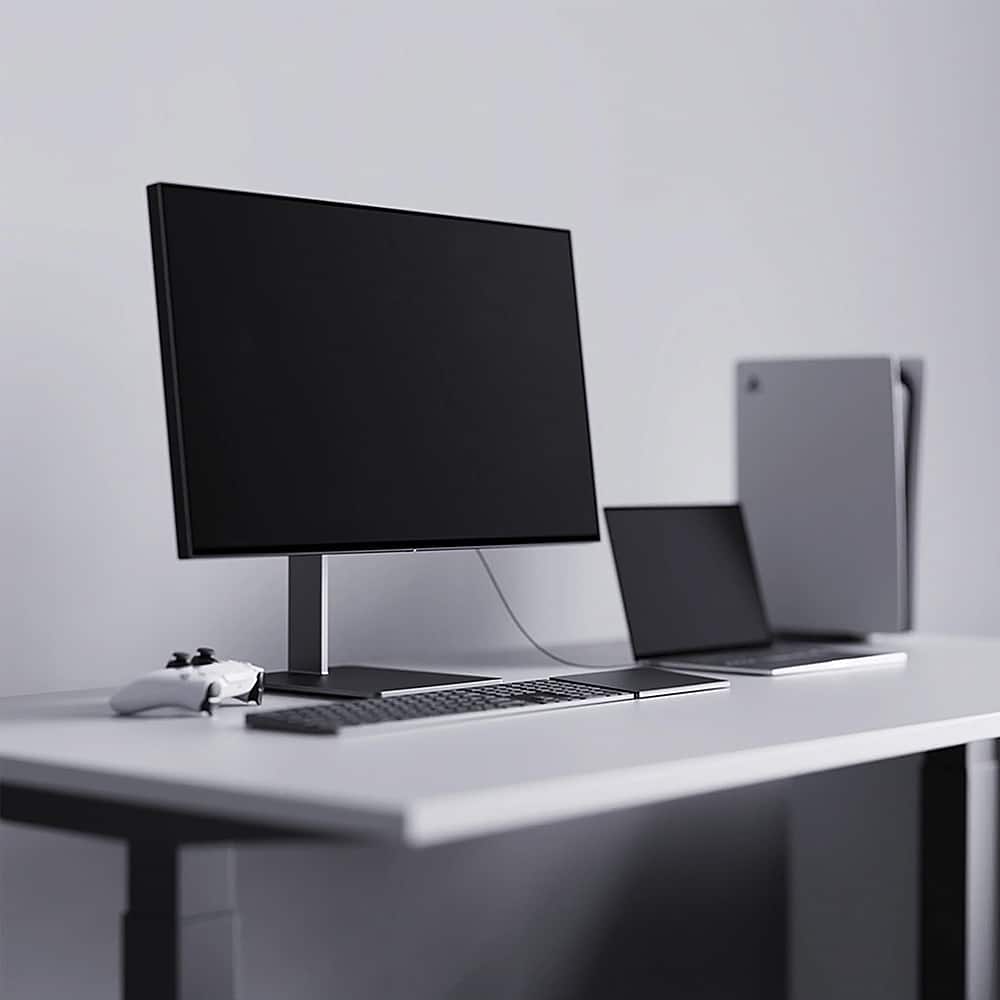 Alt View 13. Dough - Spectrum One 27-In. LCD 144-Hz Glossy Gaming Monitor with USB-C Dock and Spectrum Monitor Stand Kit - Black.