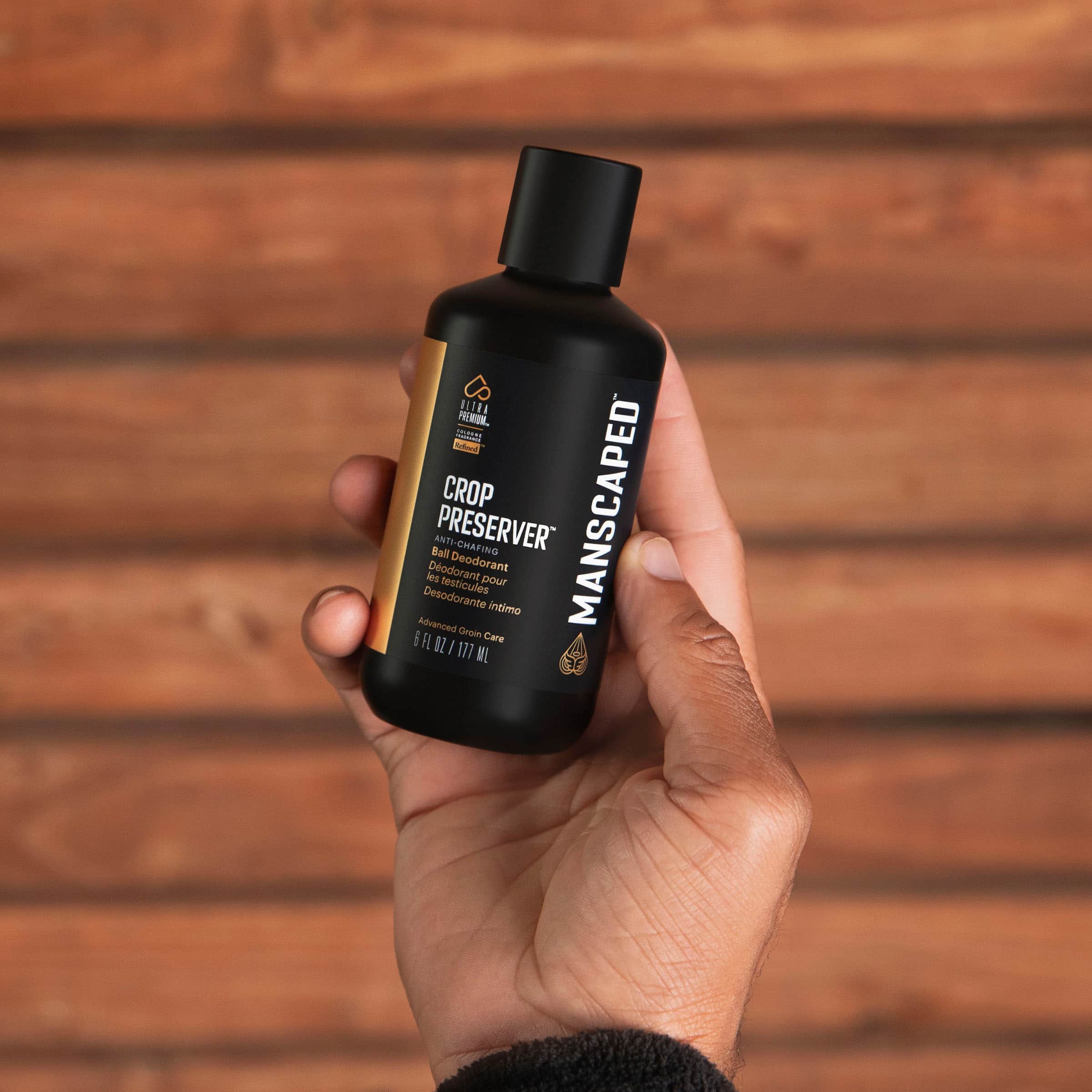 BLERA PRESERVED 20114 Crop Advanced Deodorant les Dodorant Ball ANTI-CHAFING PRESERVER testicules Deodorant Crom pour intimo MANSCAPED i FL Care 1Z! 111 ML