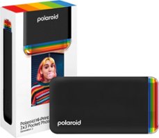 Polaroid HiPrint Generation 2 2x3 Pocket Photo Printer Black - Black - Front_Zoom