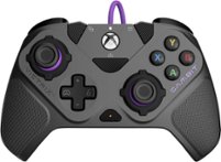PDP - Victrix Gambit Prime Wired Tournament Controller for Xbox Series X|S, Xbox One, and Windows 10/11 PC - Gray - Front_Zoom