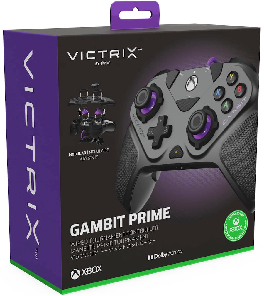 PDP Victrix Gambit Prime Wired Tournament Controller for PDP Victrix Gambit Prime Wired Tournament Controller for