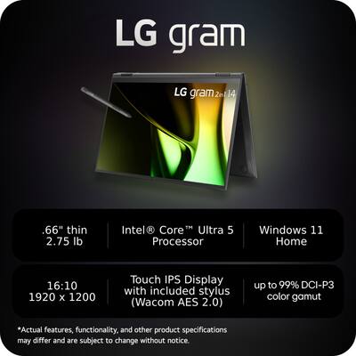 LG gram 2 in 1 14 LG gram 2 in 1 14