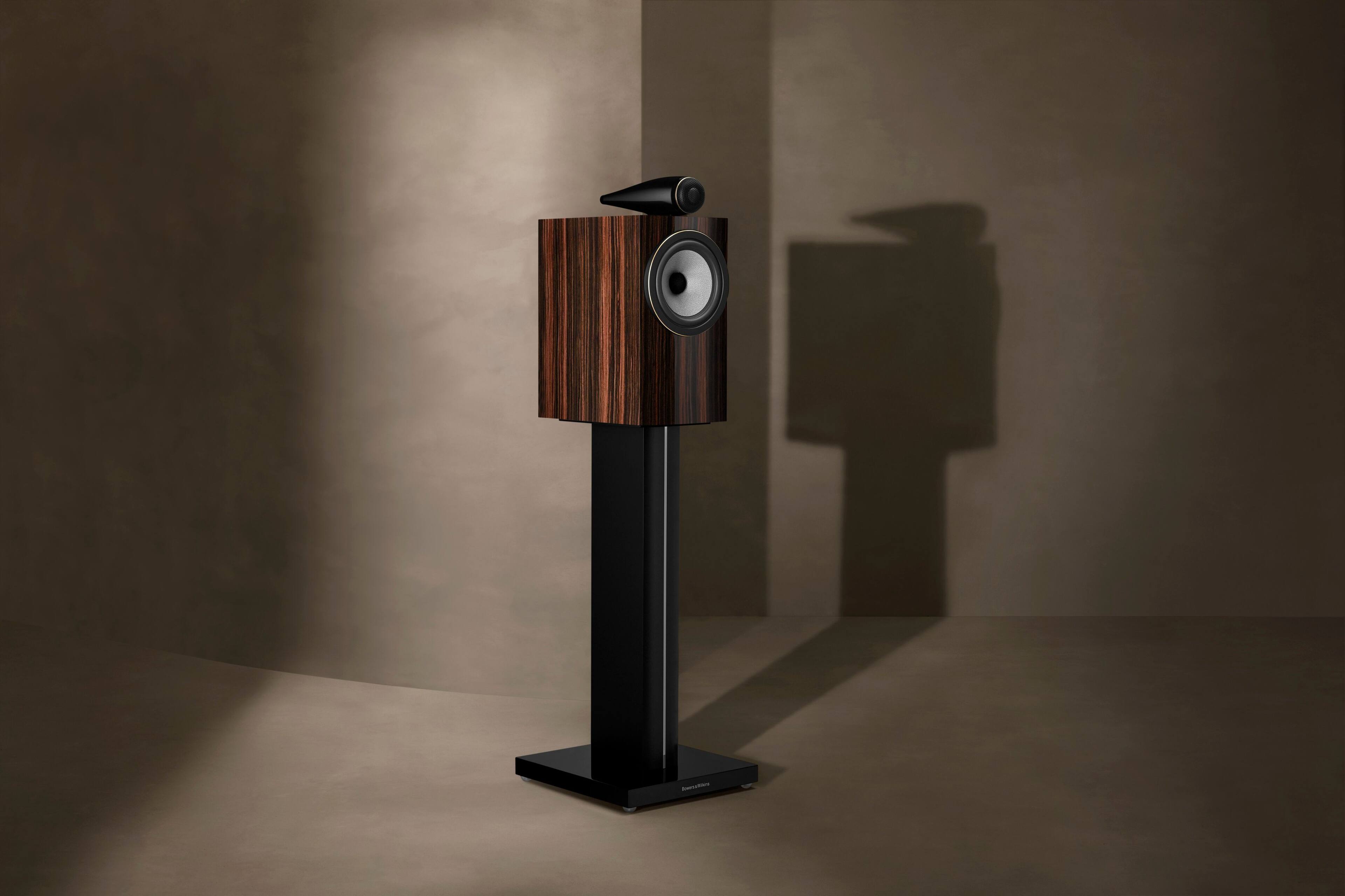 Alt View 16. Bowers & Wilkins - 700 Series 3 Signature Bookshelf Speaker with 1" Tweeter on Top and 6.5" Midbass (Pair) - Datuk Gloss.