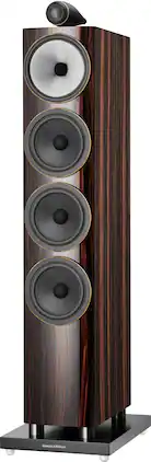 Bowers & Wilkins - 702 S3 Signature Floorstanding Speaker with 1" Tweeter On Top and Three 6.5" Bass Drivers (Each) - Datuk Gloss