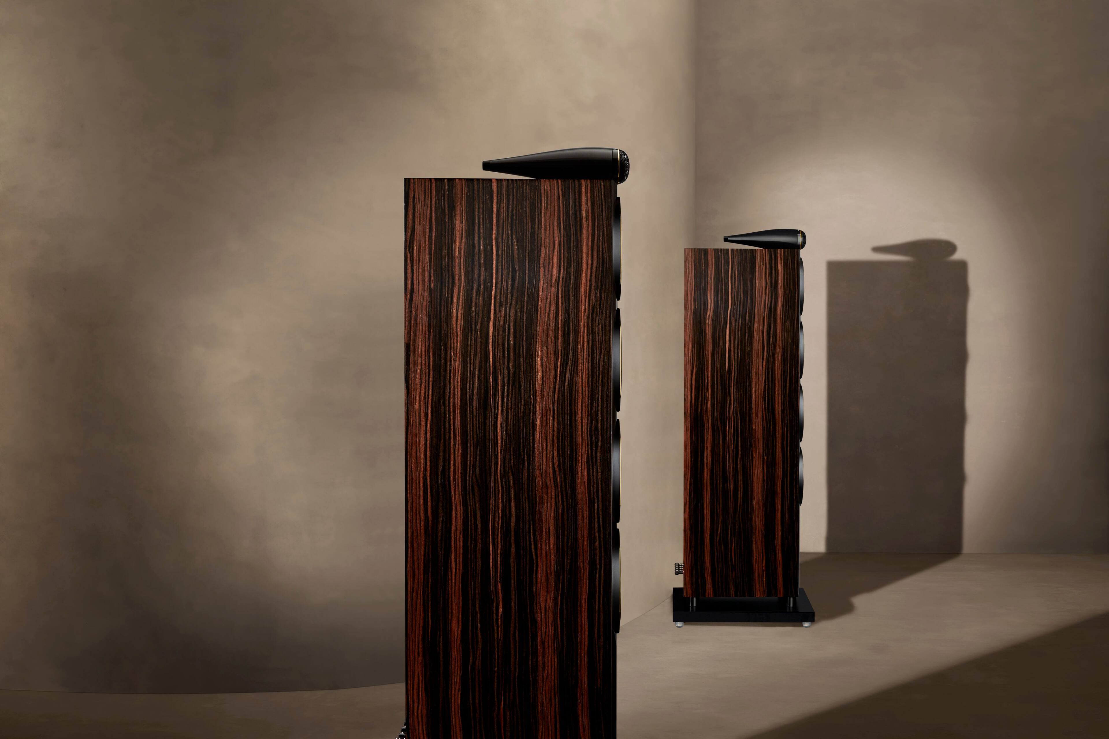 Alt View 12. Bowers & Wilkins - 700 Series 3 Signature Floorstanding Speaker with 1" Tweeter On Top and Three 6.5" Bass Drivers (Each) - Datuk Gloss.