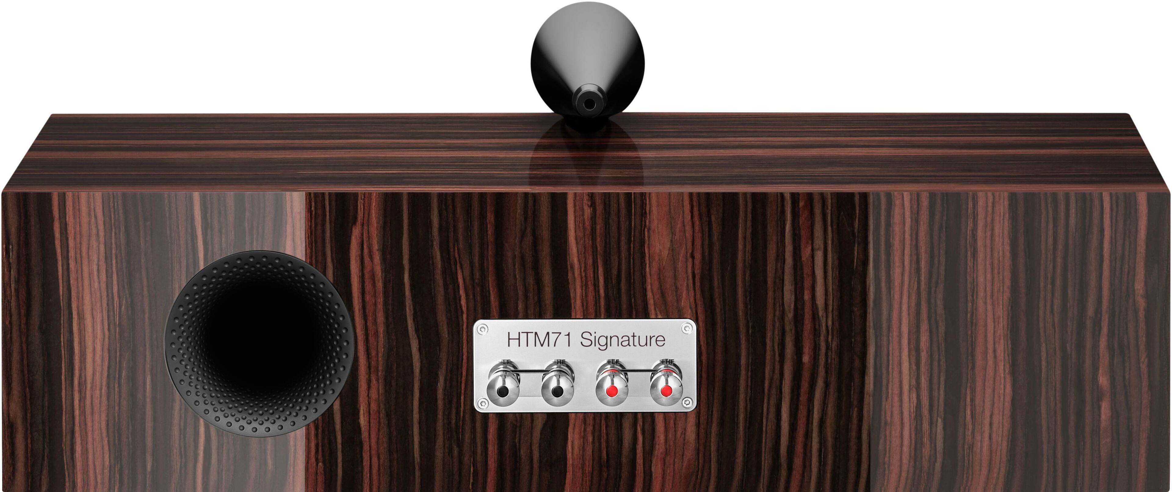 Alt View 11. Bowers & Wilkins - 700 Series 3 Signature Center Channel with 1" Tweeter On Top and Two 6.5" Bass Drivers (Each) - Datuk Gloss.