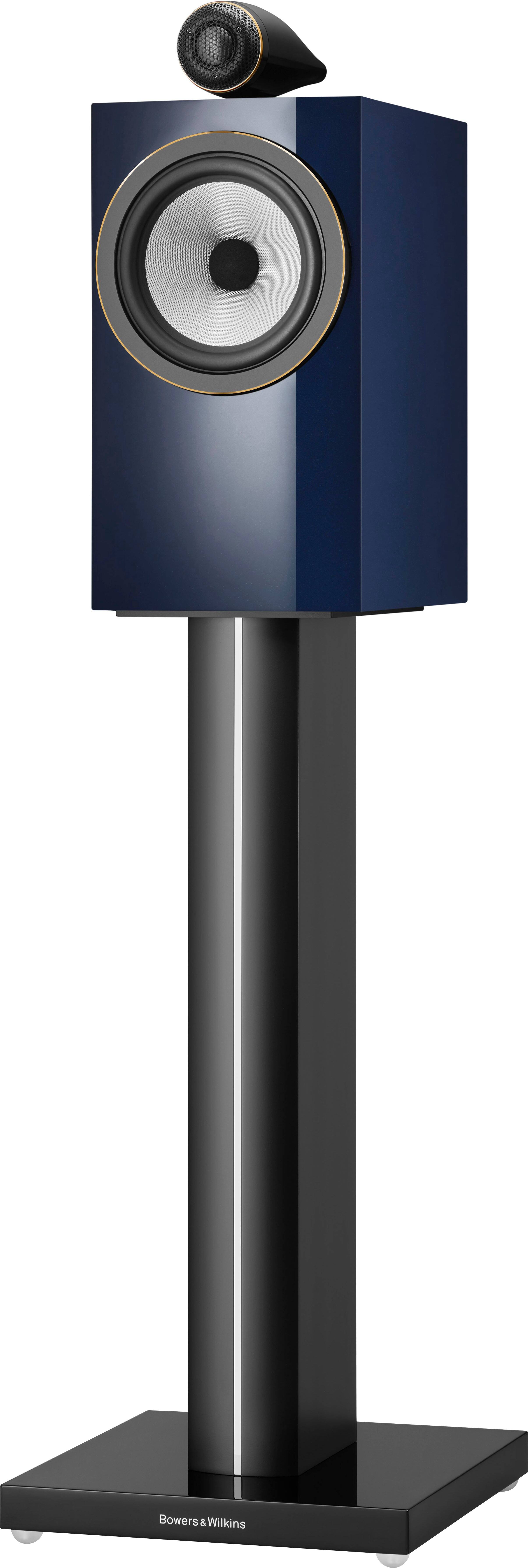 Alt View 11. Bowers & Wilkins - 700 Series 3 Signature Bookshelf Speaker with 1" Tweeter on Top and 6.5" Midbass (Pair) - Metallic Midnight Blue.