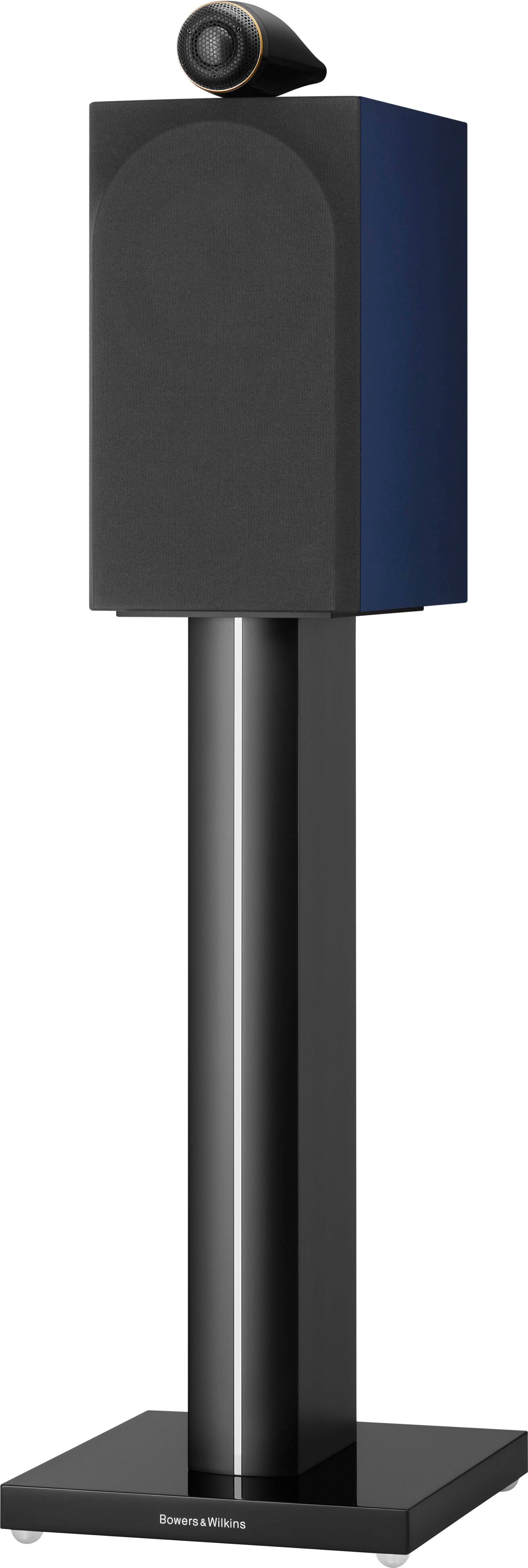 Alt View 12. Bowers & Wilkins - 700 Series 3 Signature Bookshelf Speaker with 1" Tweeter on Top and 6.5" Midbass (Pair) - Metallic Midnight Blue.
