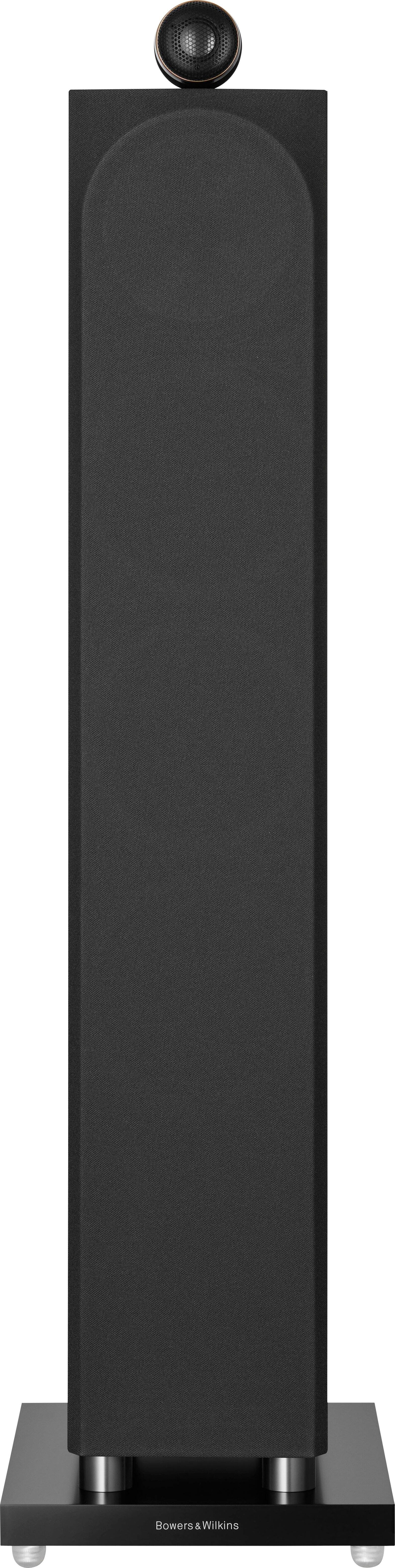 Back. Bowers & Wilkins - 700 Series 3 Signature Floorstanding Speaker with 1" Tweeter On Top and Three 6.5" Bass Drivers (Each) - Metallic Midnight Blue.