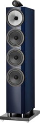 Bowers & Wilkins - 700 Series 3 Signature Floorstanding Speaker with 1" Tweeter On Top and Three 6.5" Bass Drivers (Each) - Metallic Midnight Blue - Front_Zoom