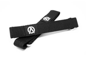 Aviron Hook and Loop Straps - Black - Front_Zoom