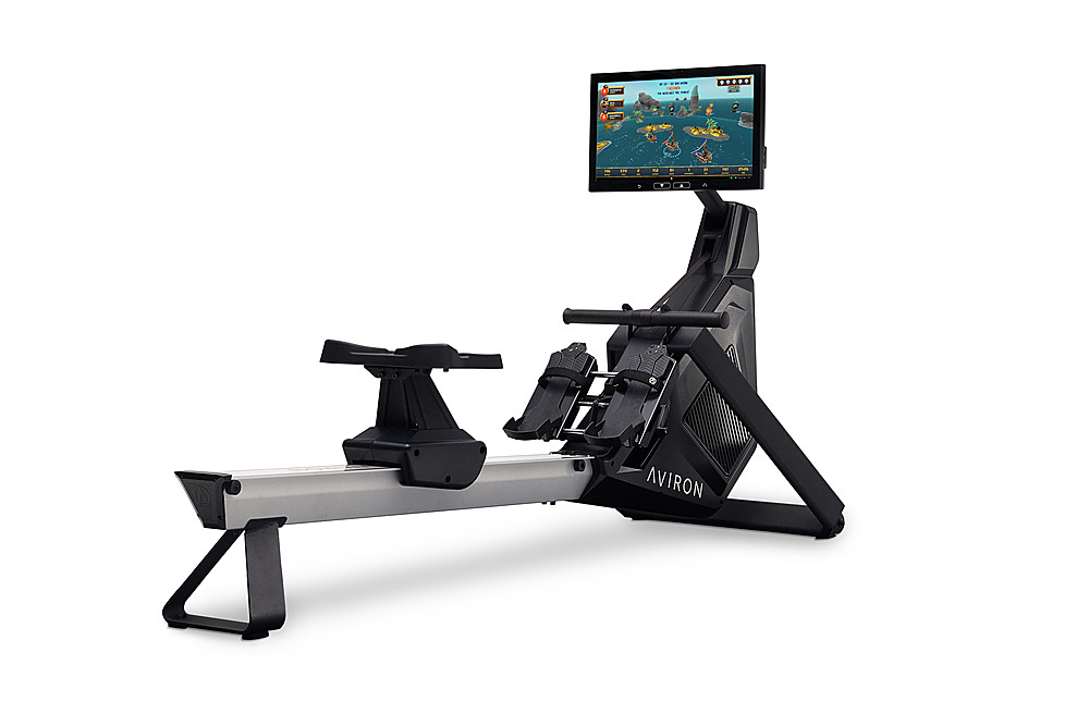 Angle View: Aviron Strong Series Rower - Black