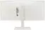 Back. LG - UltraWide 38" LED 144Hz 1-ms Curved Monitor NVIDIA G-SYNC Compatible and AMD Freesync Premium Pro with HDR - White.