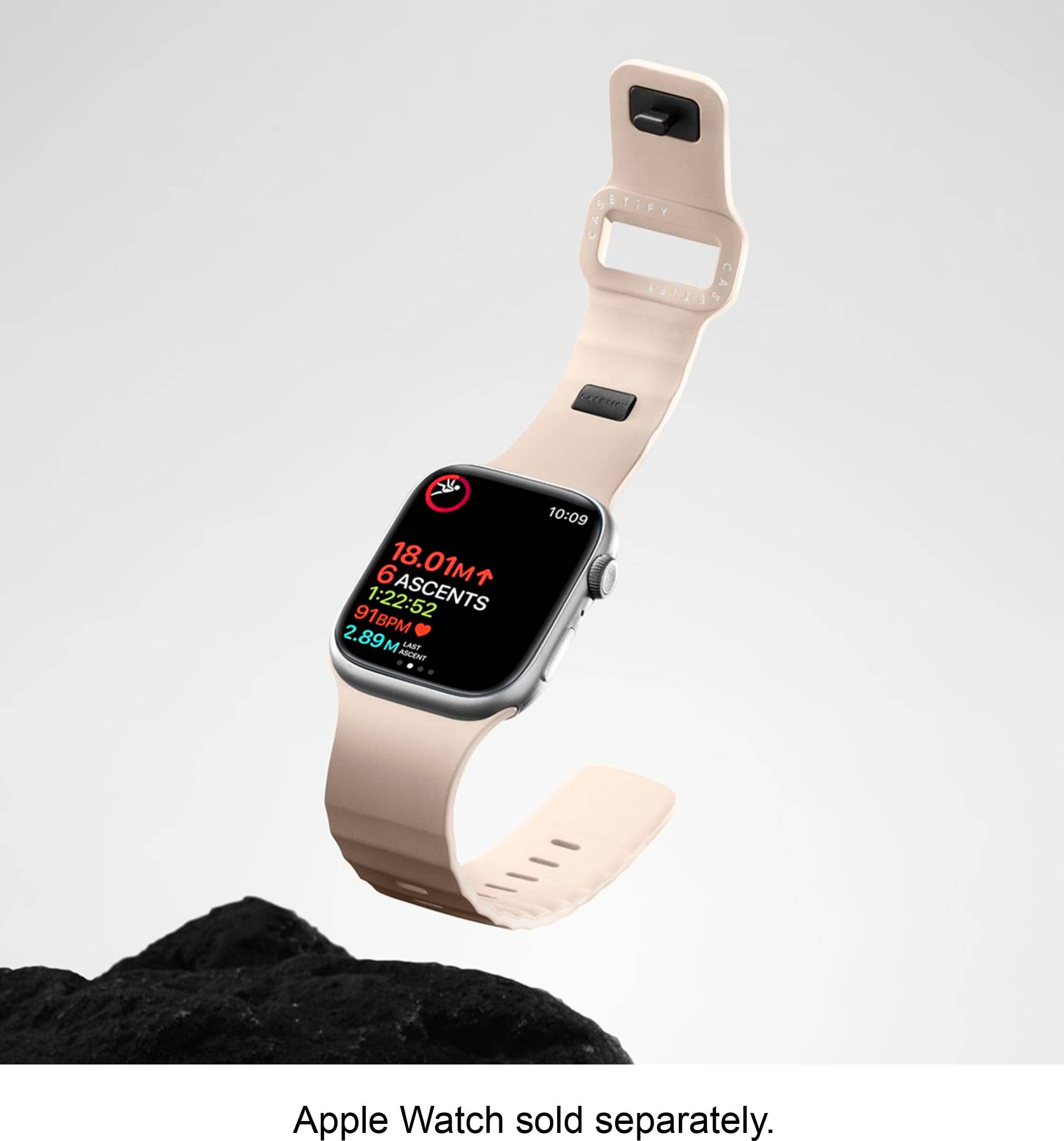 Activity Tracker and Smart Watch Bands: GETIFY AA3 CAS CELEDICS 2 6 18.01M ASCENTS 9 91BPM 1:22:52 2.89 M LART ABENT 10:09