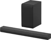 LG - 2.1 Channel S40T Soundbar with Wireless Subwoofer and Bluetooth Connectivity - Black - Front_Zoom