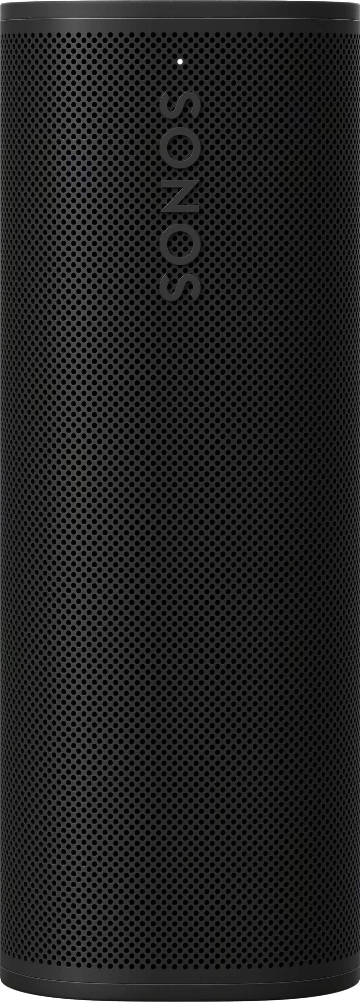 Sonos - Roam 2 Portable Smart Speaker with Waterproof and Dustproof Design (Each) - Black - Front_Zoom
