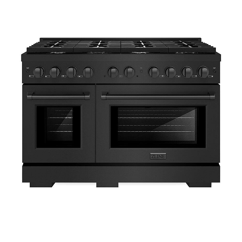 ZLINE 48" Paramount Double Oven Gas Range w/ 8 Burners in Black