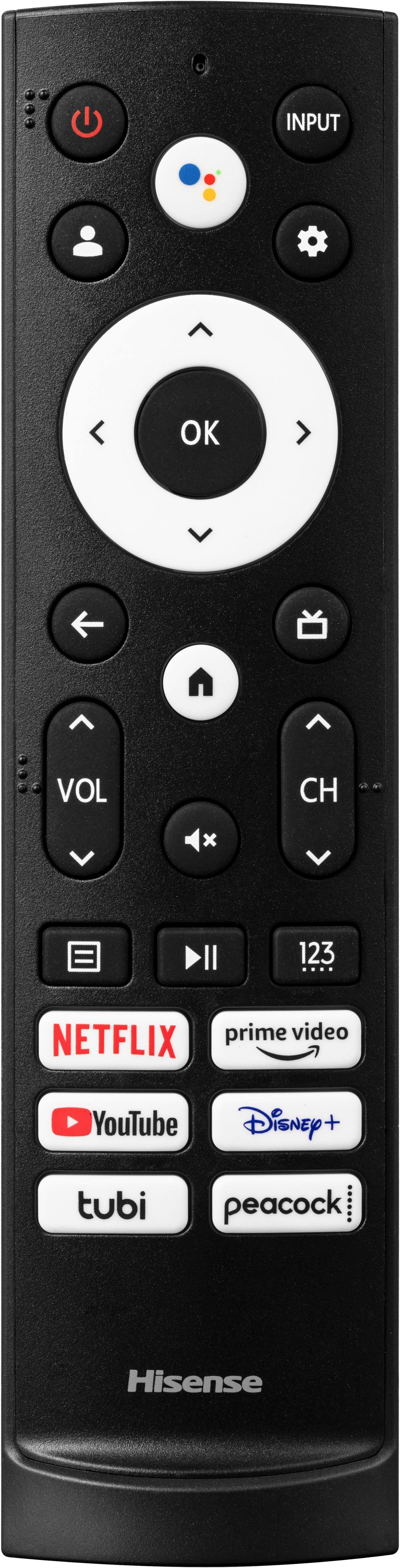 Alt View 13. Hisense - 65" Class U6 Series Quantum 4K ULED Fire TV - black.