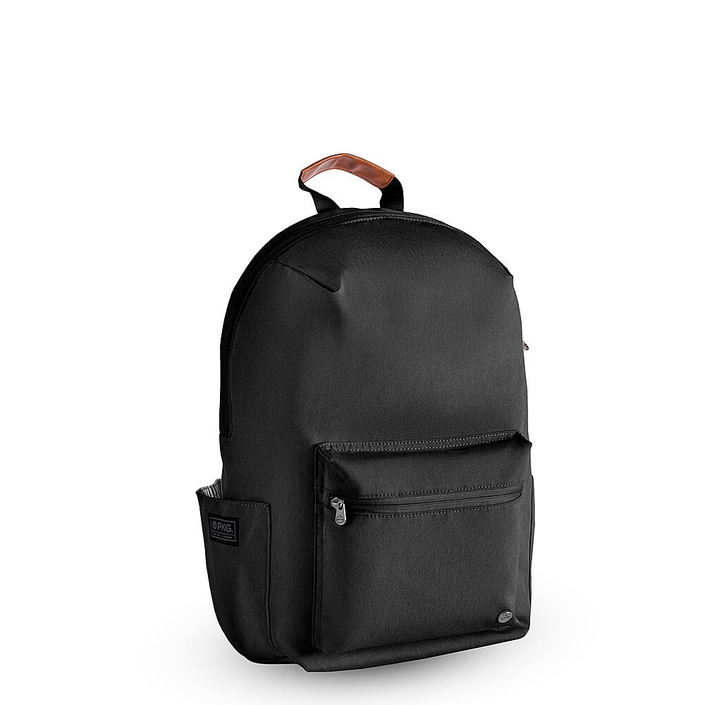 Angle. PKG - Granville 22L Backpack - Black/Tan.