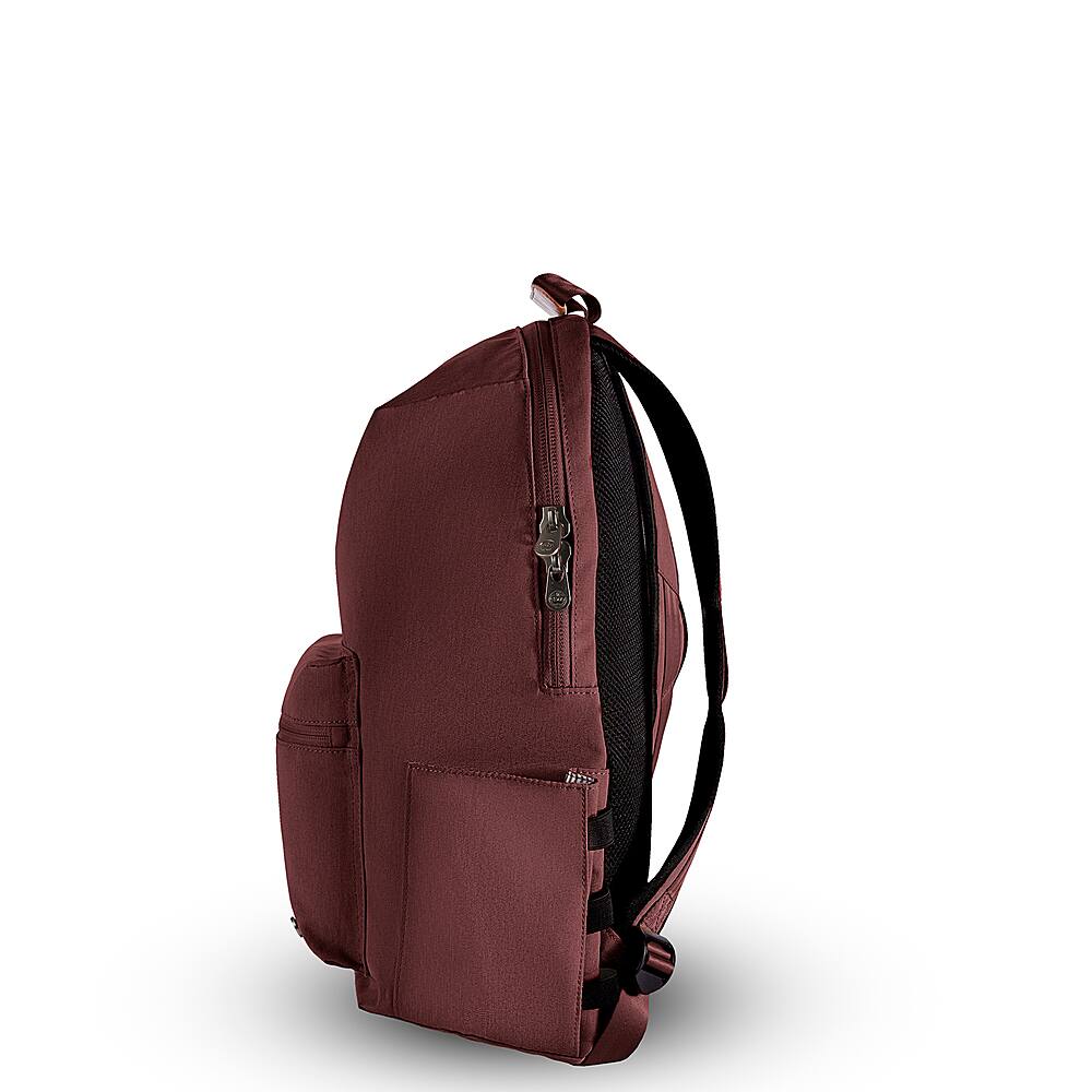 Alt View 12. PKG - Granville 22L Backpack - Rum Raisin/Tan.