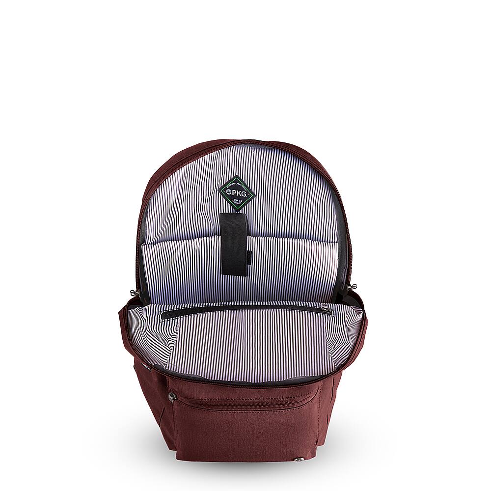 Alt View 13. PKG - Granville 22L Backpack - Rum Raisin/Tan.