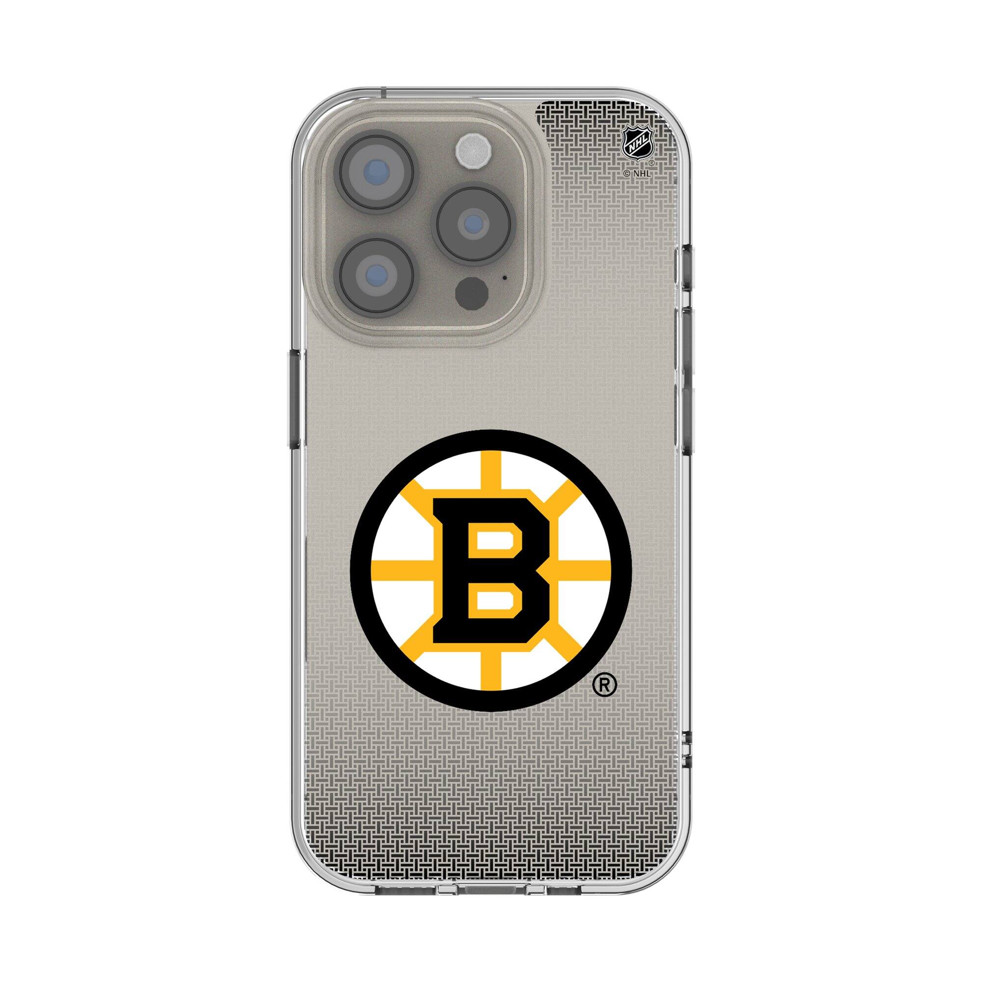 Keyscaper - NHL - Boston Bruins - Linen Logo iPhone Clear Case - 16 Plus - Multicolor price history on PriceWatchPro