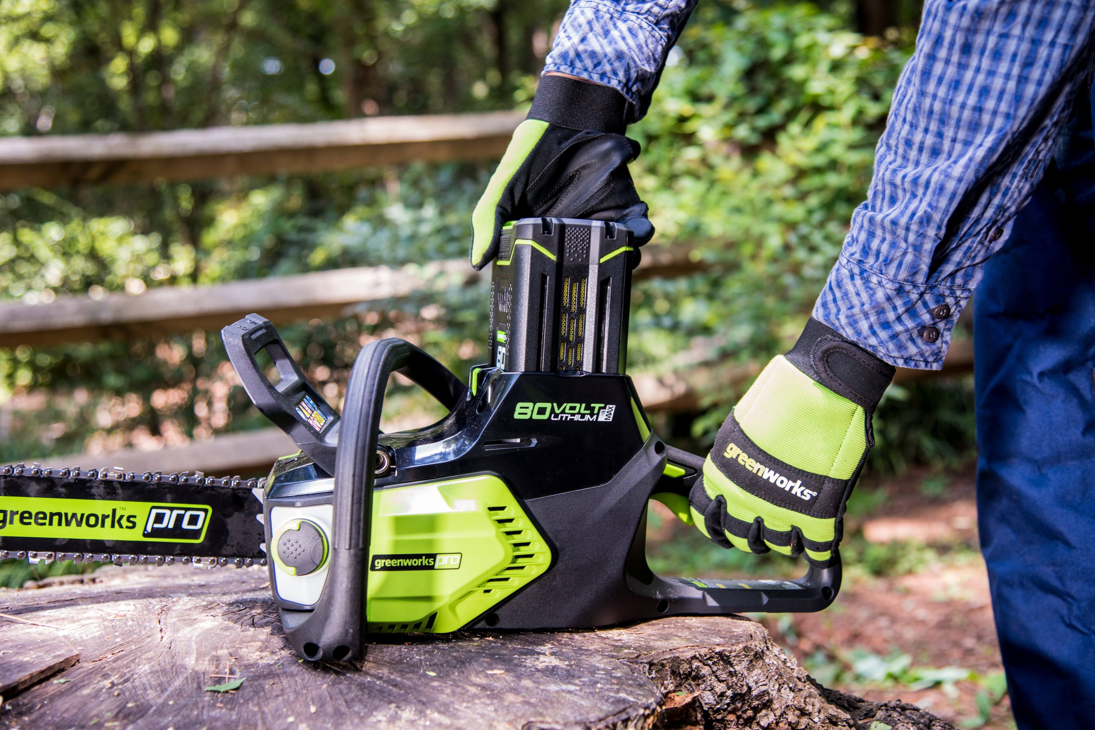 Alt View 18. Greenworks - 80V 10 in. Cultivator (Battery and charger not included) - Green.