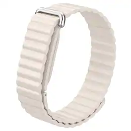 Fintie - Magnetic Silicone Sport Band for Google Fitbit Air, Soft Silicone Solo Loop Adjustable Strap Replacement Wristband - Starlight