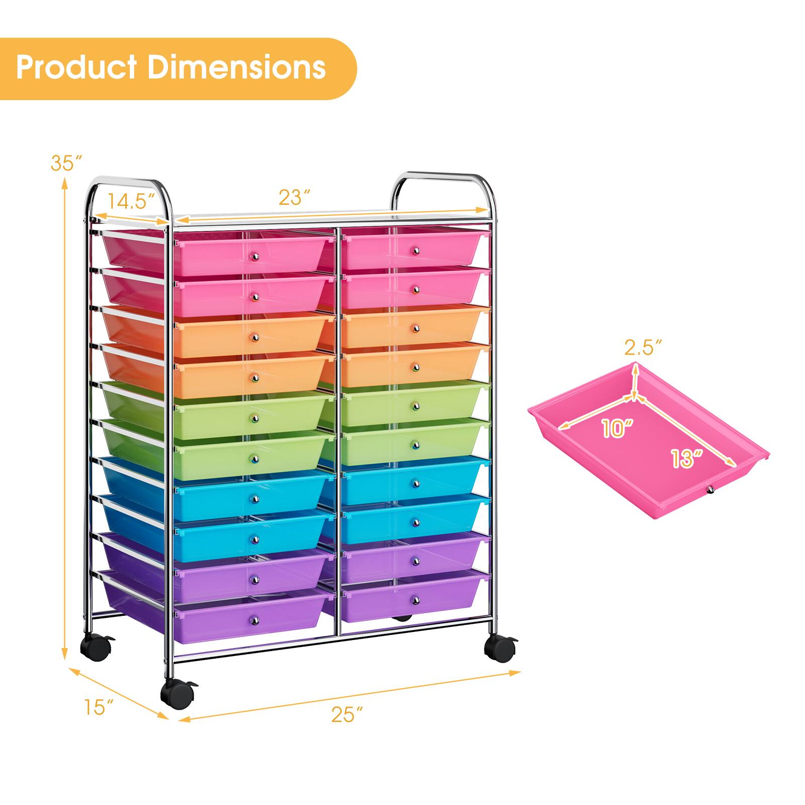 Product Dimensions: 35" x 14.5" x 23" x 2.5" x 10" x 13" x 1.5" x 25".