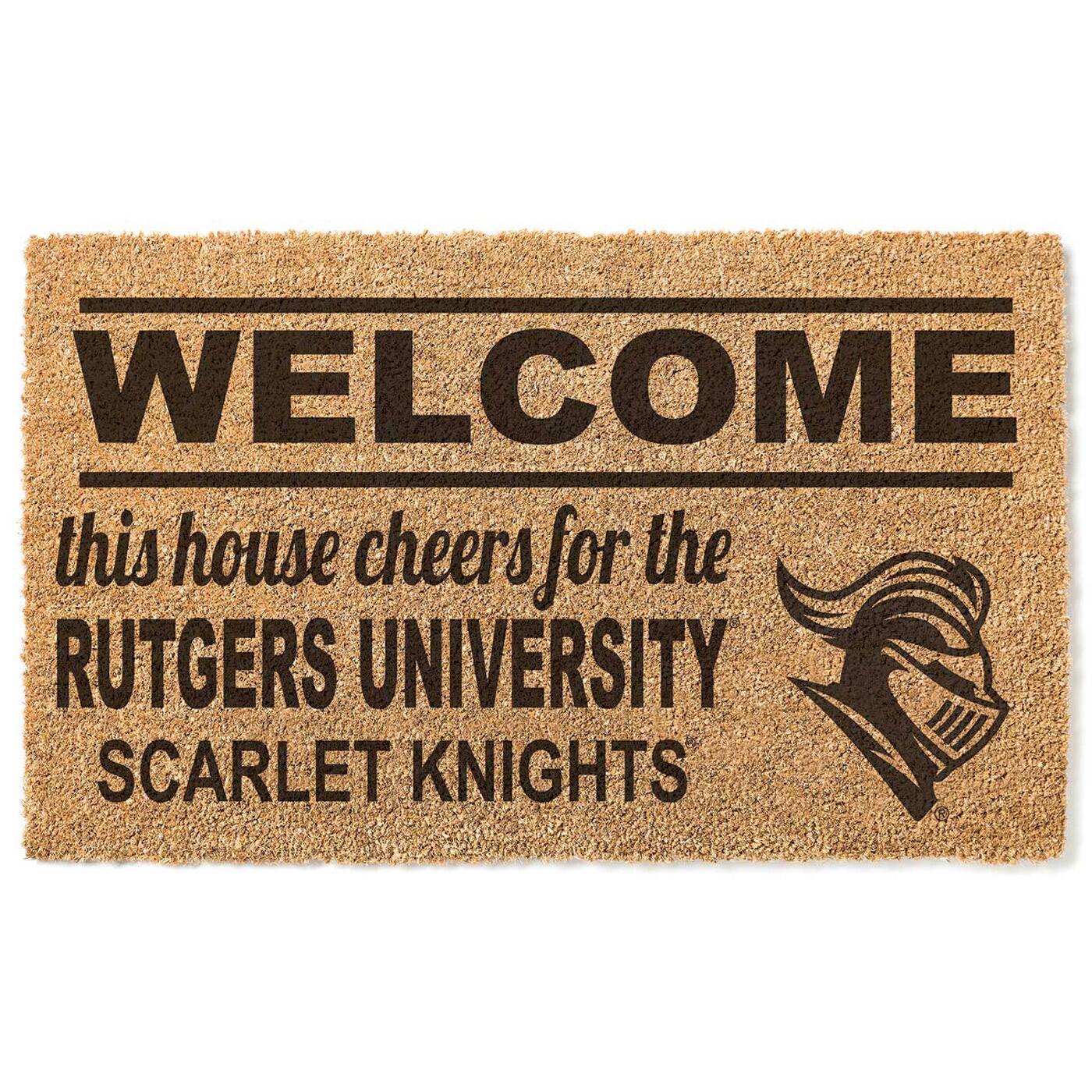 Rutgers Scarlet Knights 18" x 30" Welcome Doormat