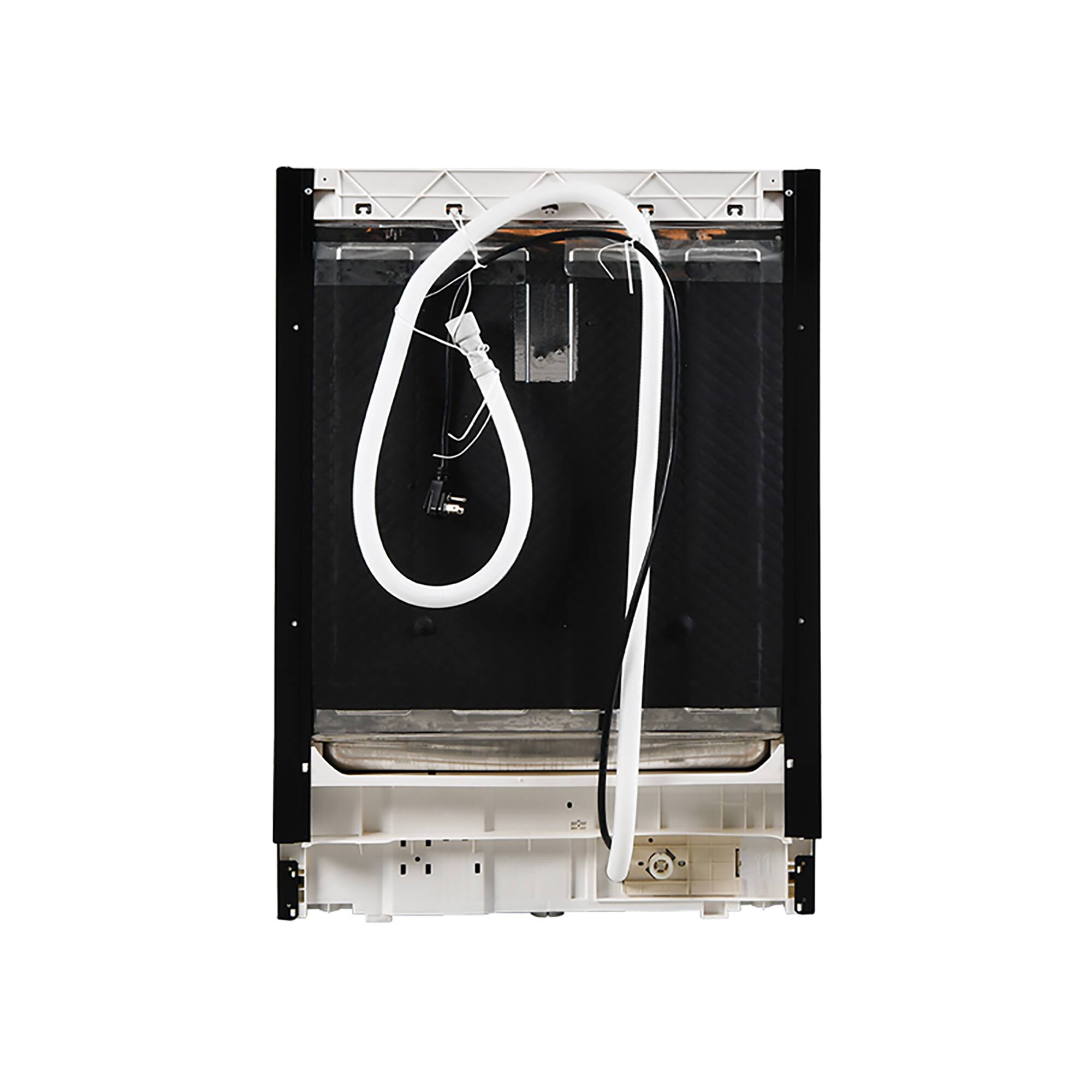 Alt View 9. Equator - Equator 24" Built-In Dishwasher Top Control 3rd Rack 15 place 3.4g Sanitize 51 dB Turbo Dry Energy Star 110V ADA - Black.