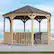 Alt View 19. Yardistry - 12' Meridian Octagon Gazebo - Brown.