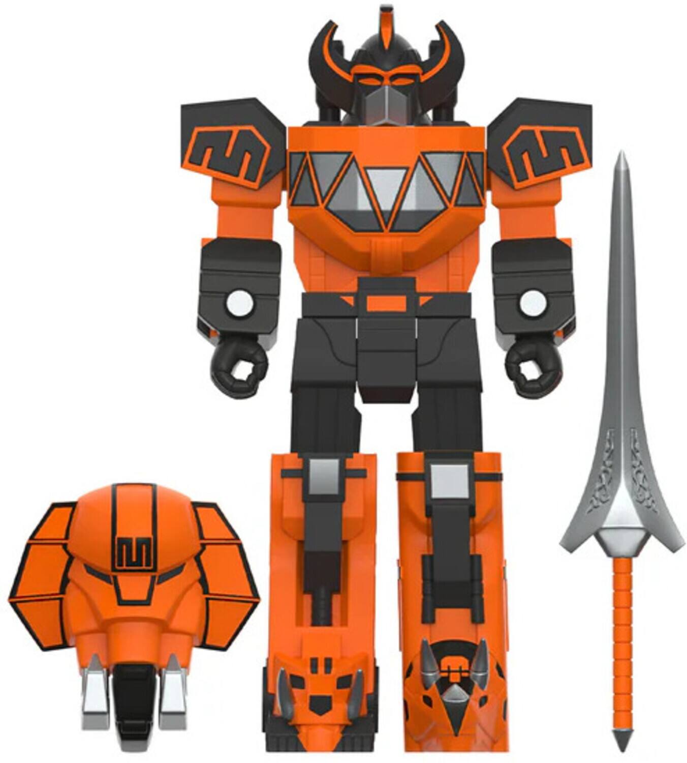Alt View 4. Super7 - Mighty Morphin Power Rangers - ReAction Figures - Halloween Megazord   - COLLECTIBLES - Multicolor.