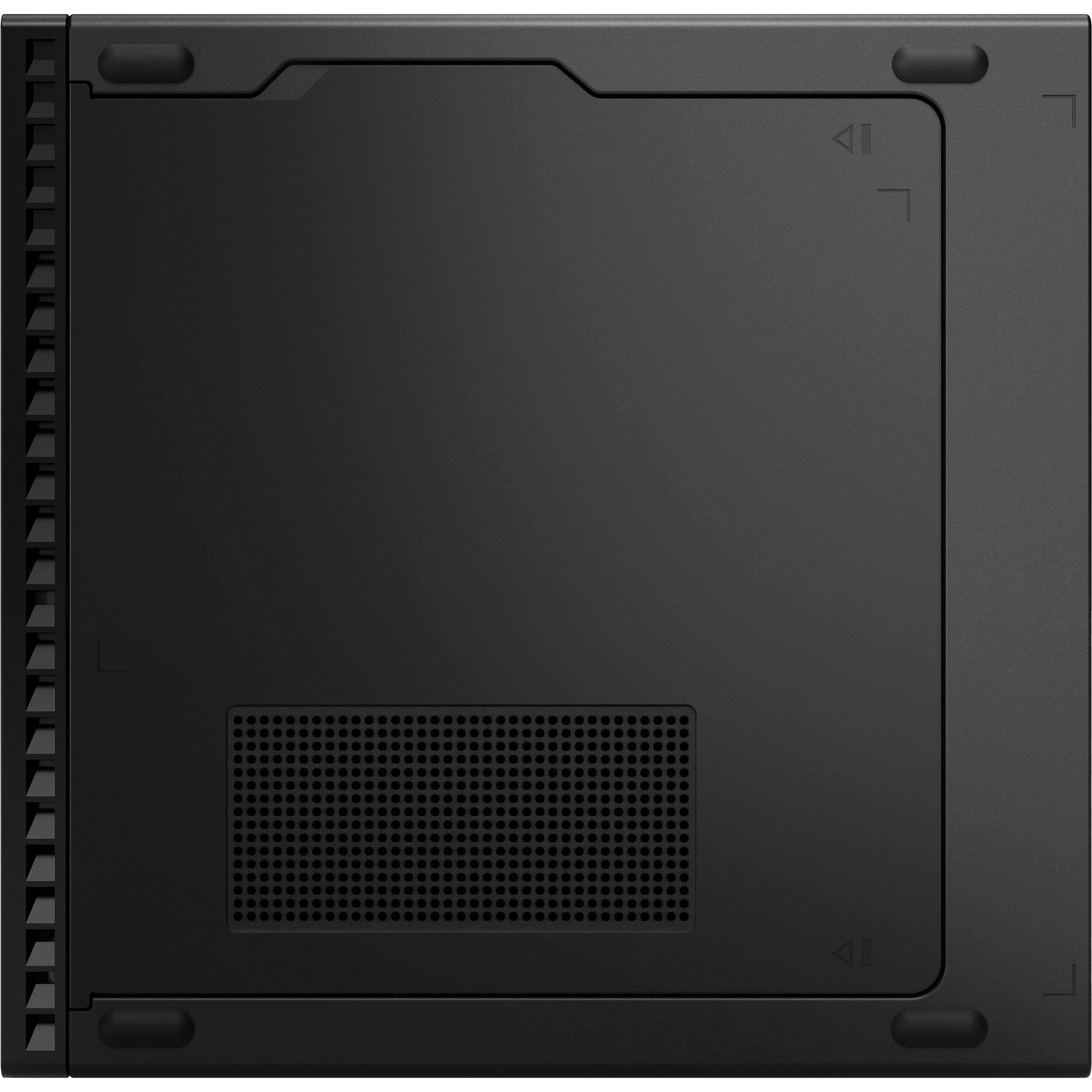 Back. Lenovo - Lenovo Thinkcentre M90Q G3 Tiny PC Intel i5-12500T vPro 8GB RAM 256GB SSD W11P - Black.