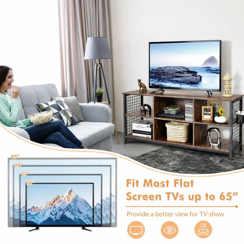 65" 55" 43" 32"

Fit Most Flat Screen TVs up to 65"

Provide a better view for TV show