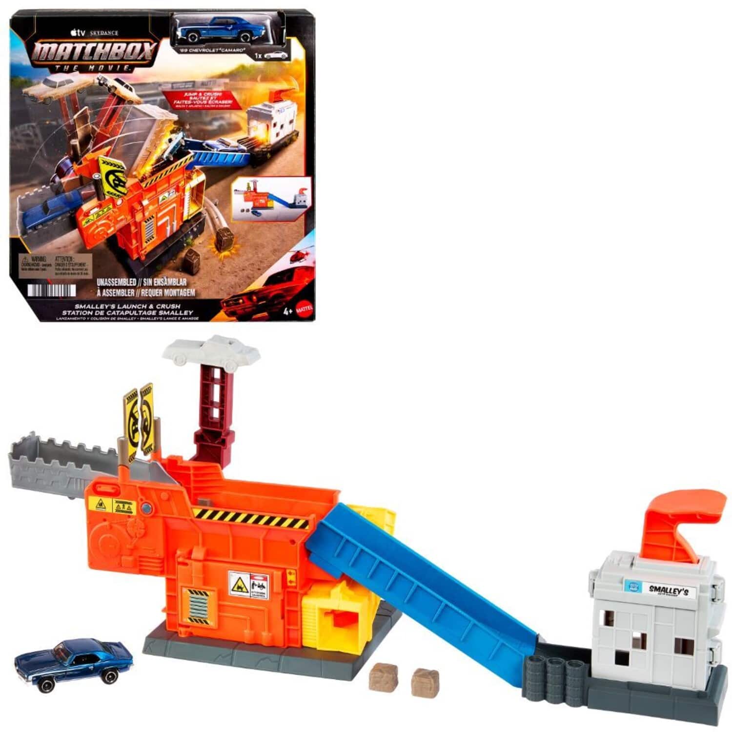 Mattel - Matchbox The Movie: Smalley's Launch & Crush - COLLECTIBLES - Multicolor price history on PriceWatchPro