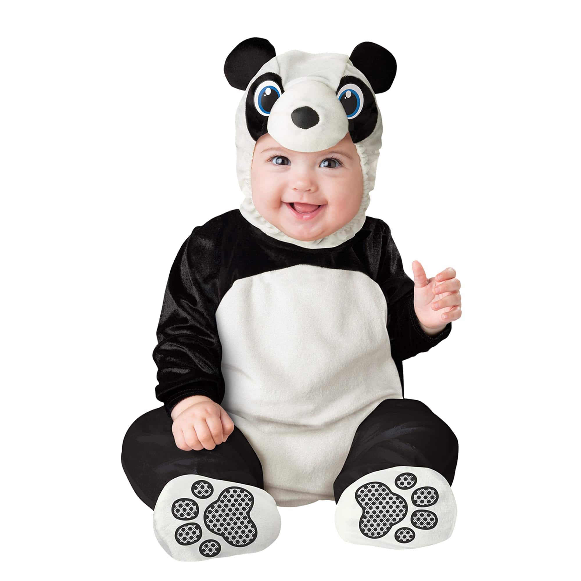 InCharacter - Panda Baby Costume | 6-12 Months - Multi-Colored