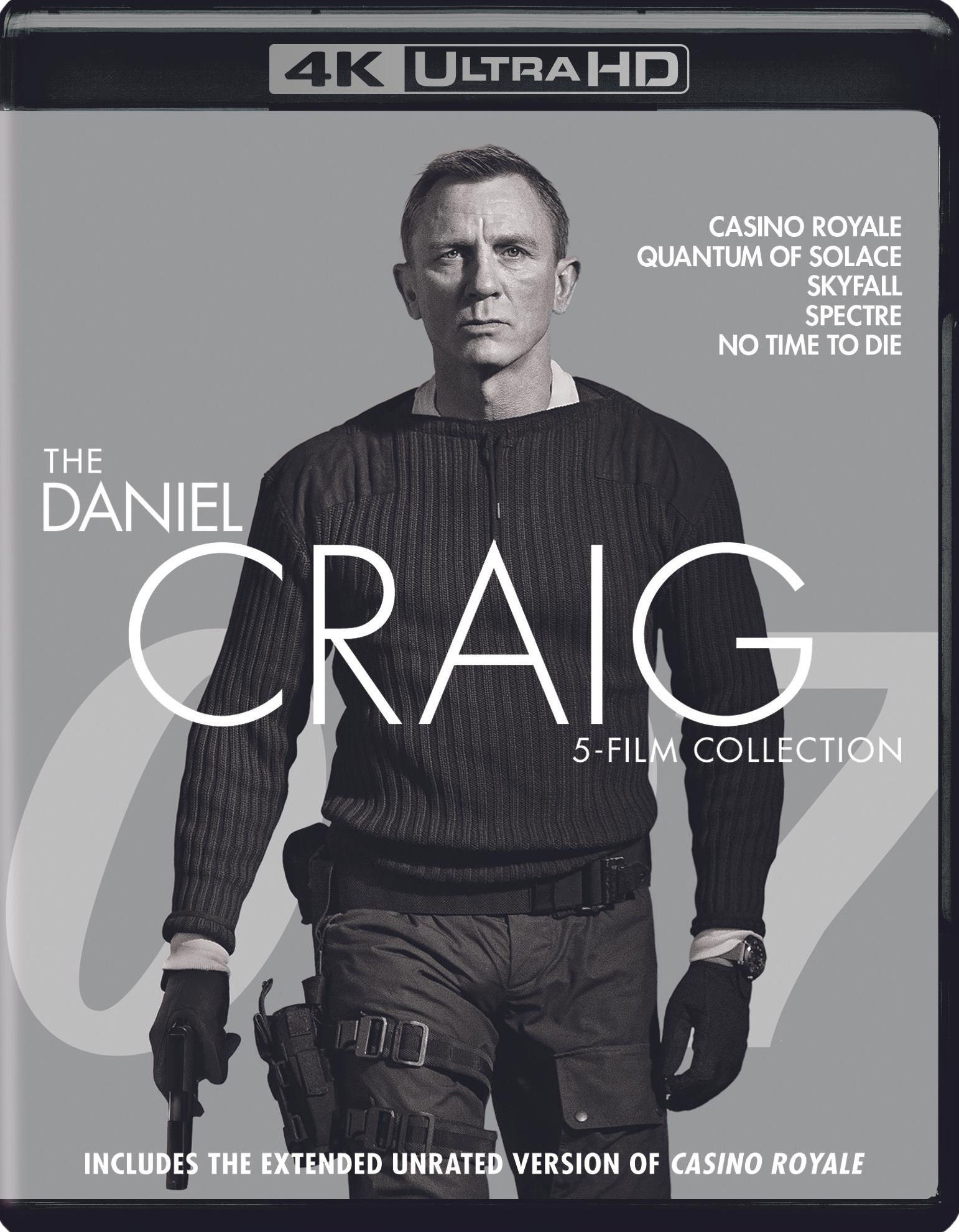 James Bond: The Daniel Craig 5-Film Collection [4K Ultra HD  Blu-ray/Blu-ray] - Best Buy
