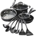 Angle Zoom. Cuisinart - Pro Classic 13-Piece Aluminum Cookware Set - Black.