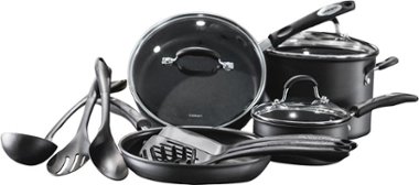 Cuisinart - Pro Classic 13-Piece Hard Anodized Cookware Set - Black - Angle_Zoom