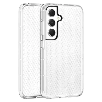 Front. Nimbus9 - Phantom 2 Case for Samsung Galaxy S24 - Clear.
