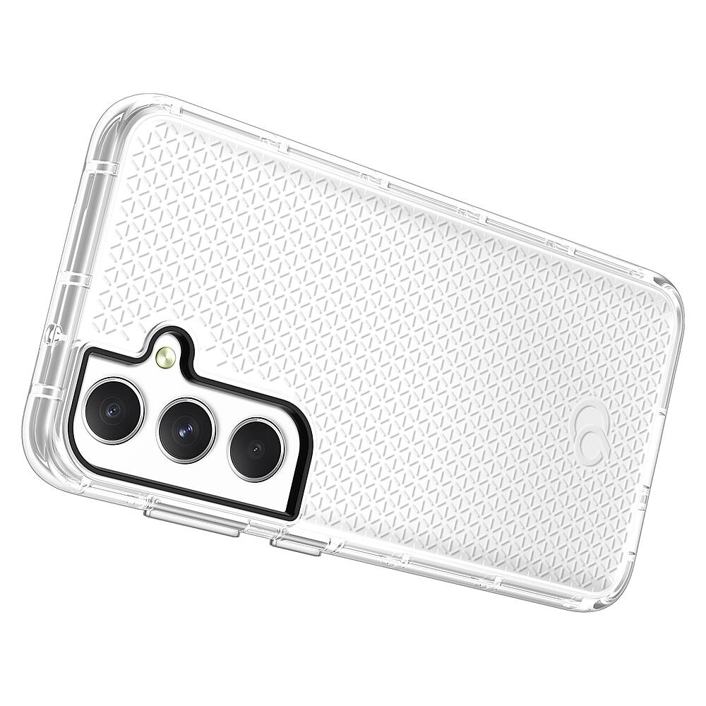 Left. Nimbus9 - Phantom 2 Case for Samsung Galaxy S24 - Clear.