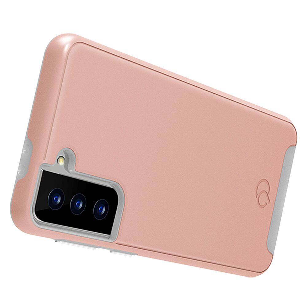 Left. Nimbus9 - Cirrus 2 Case for Samsung Galaxy S21 Plus 5G - Rose Gold.