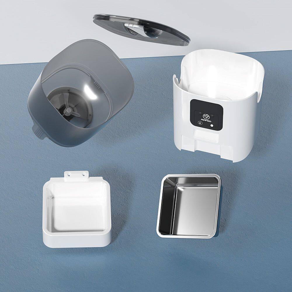 Alt View 12. RCA - Smart Pet Feeder - White / Black.