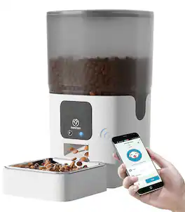 RCA - Smart Pet Feeder - White / Black