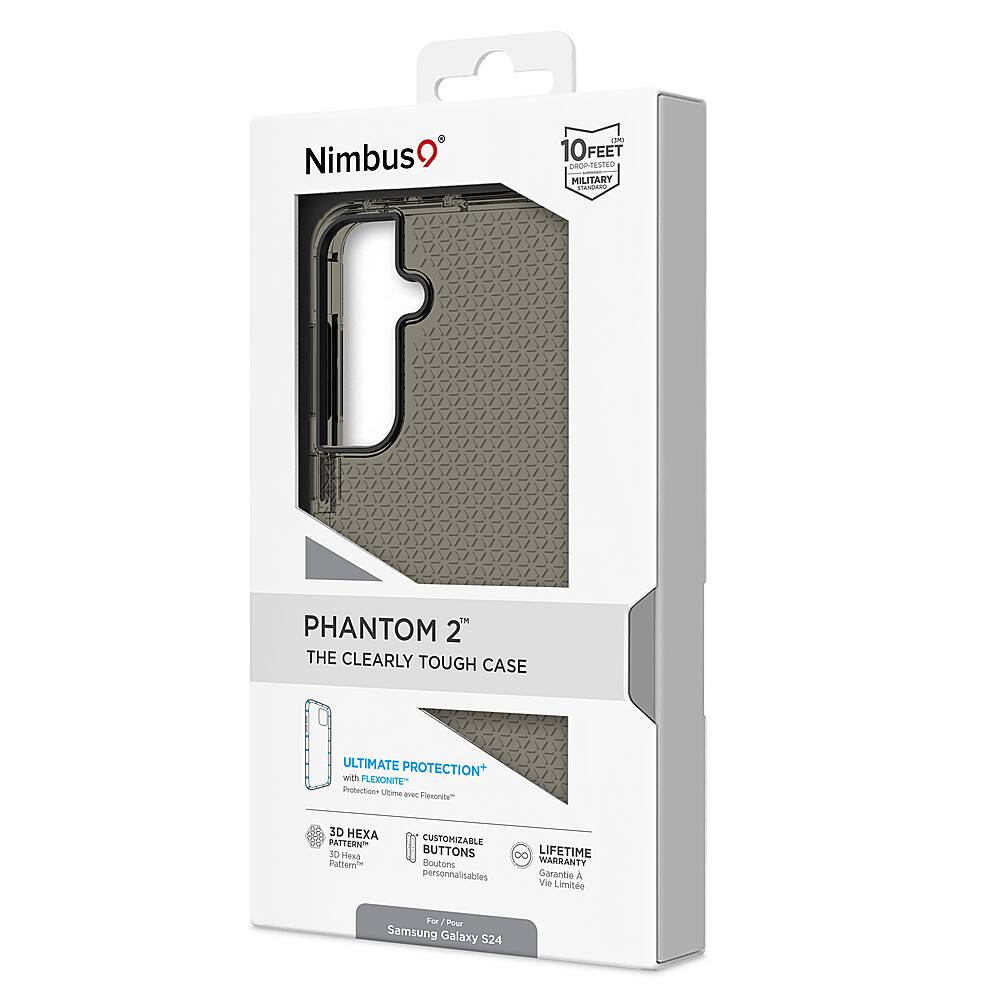 Alt View 3. Nimbus9 - Phantom 2 Case for Samsung Galaxy S24 - Carbon.