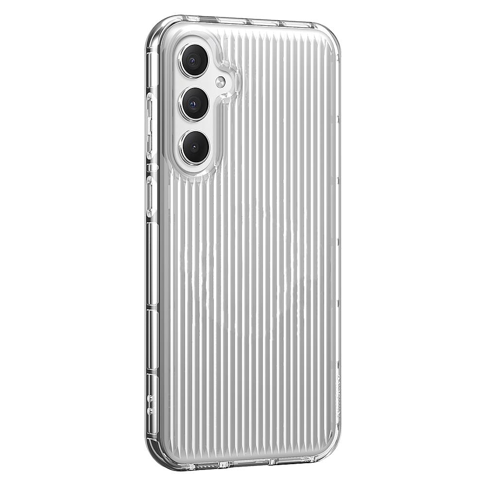 Left. Nimbus9 - Alto 2 Case for Samsung Galaxy S24 - Clear.
